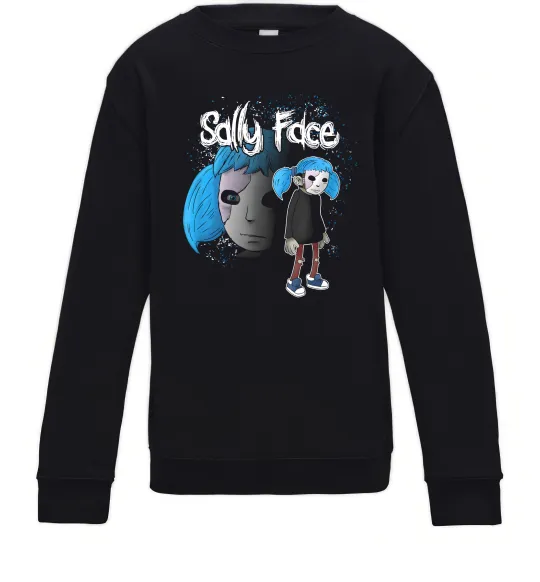 Детский Свитшот Sally Face big Черный фото
