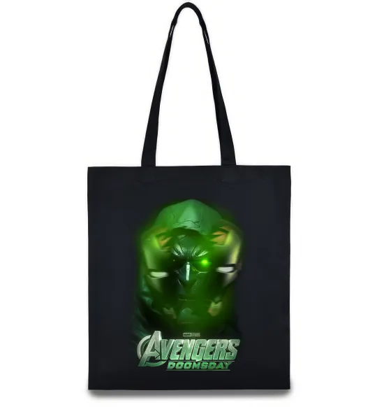 Еко-сумка Doomsday avengers Чорний фото