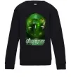 Детский Свитшот Doomsday avengers Черный фото