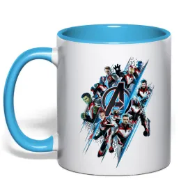 Чашка с цветной ручкой