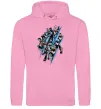 Женская толстовка (худи) Месники персонажі Розовый фото