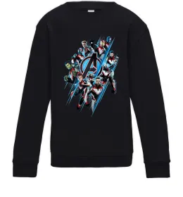 Детский Свитшот Doomsday logo Черный фото