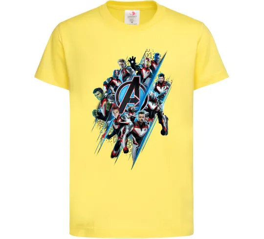 Детская футболка Месники персонажі Лимонный фото