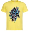 Чоловіча футболка Месники персонажі Лимонний Чоловіча футболка Месники персонажі Лимонний фото