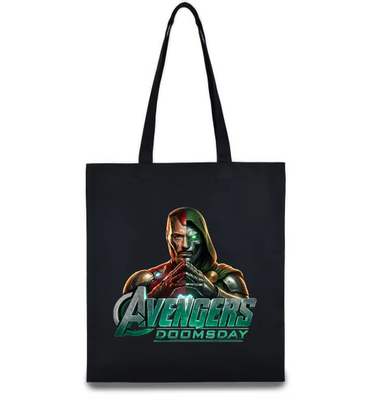 Эко-сумка Doomsday Месники Черный фото