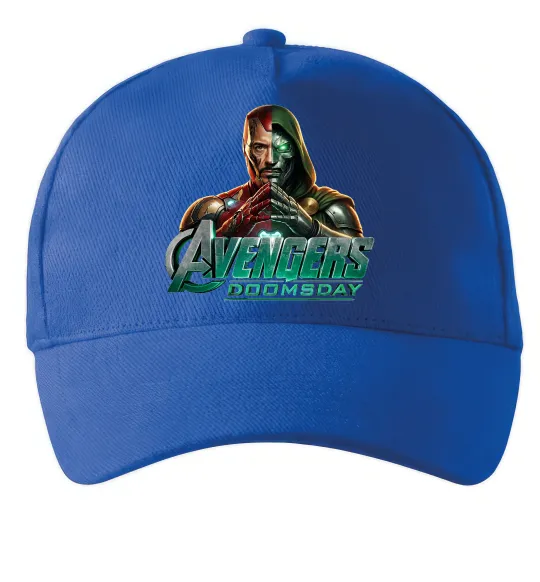 Кепка Doomsday Месники Ярко-синий фото