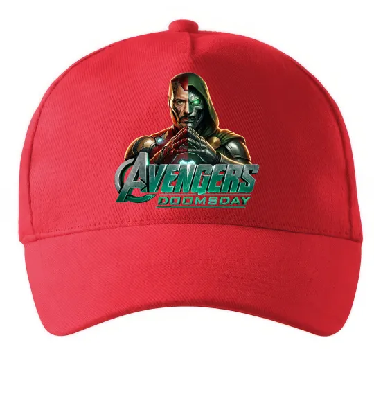 Кепка Doomsday Месники Красный фото