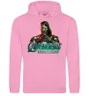 Женская толстовка (худи) Doomsday Месники Розовый фото
