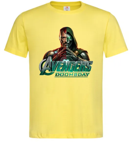 Мужская футболка Doomsday Месники Лимонный фото