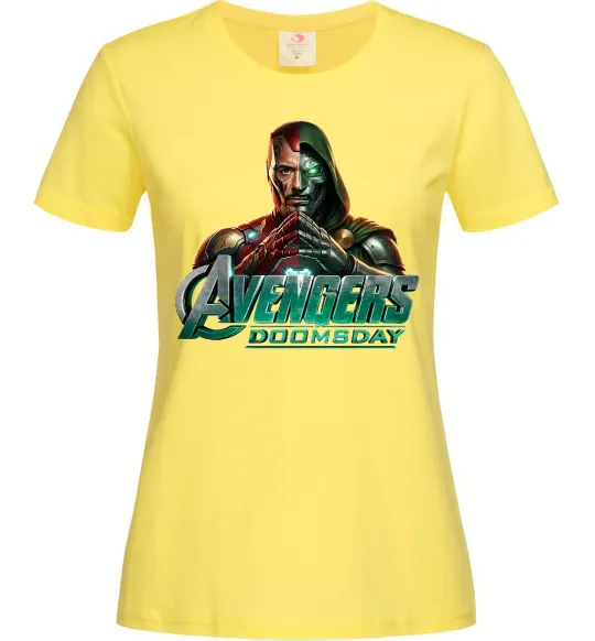 Женская футболка Doomsday Месники Лимонный фото