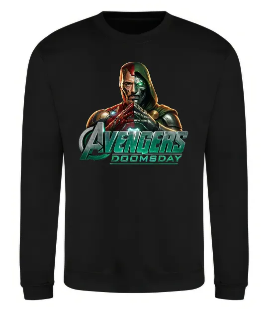 Свитшот Doomsday Месники Черный фото