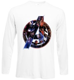 Лонгслив Месники лого