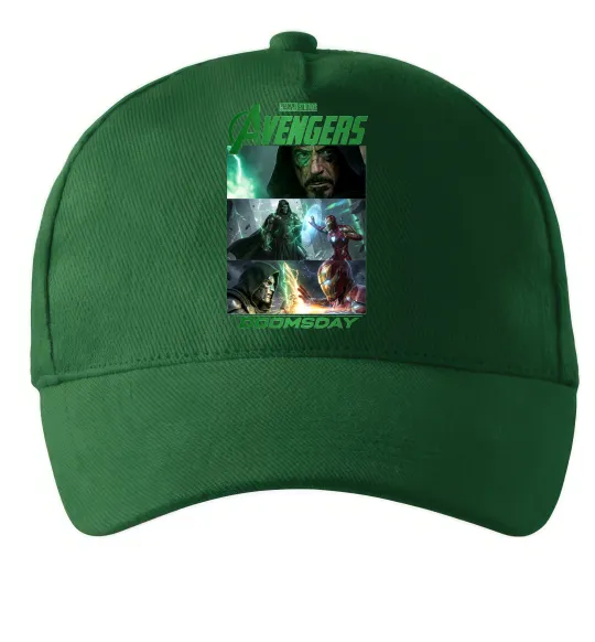 Кепка Месники Сходження Доктора Дума Темно-зеленый фото