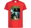 Детская футболка Месники Сходження Доктора Дума Красный фото