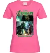 Женская футболка Месники Сходження Доктора Дума Ярко-розовый Женская футболка Месники Сходження Доктора Дума Ярко-розовый фото