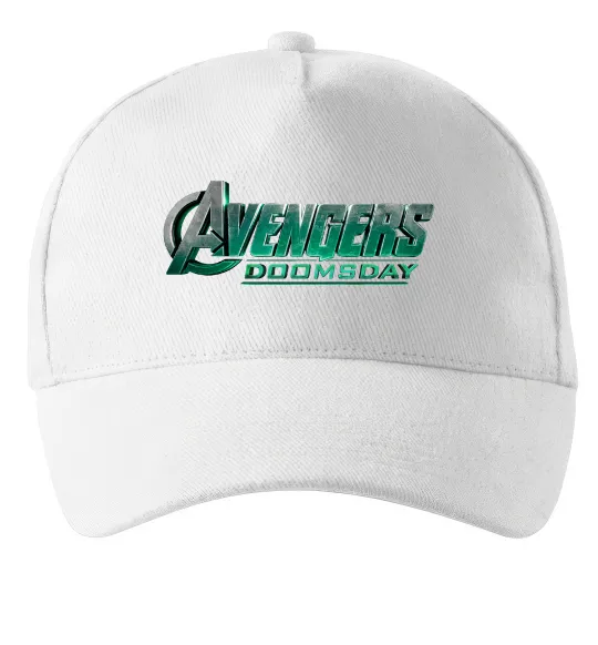 Кепка Doomsday logo Белый фото