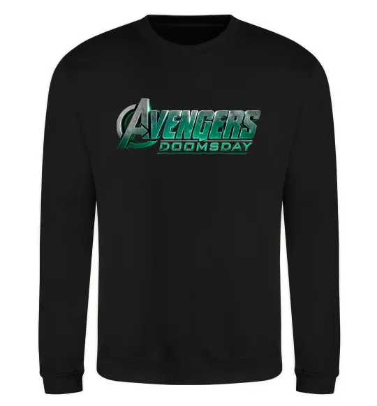 Свитшот Doomsday logo Черный фото