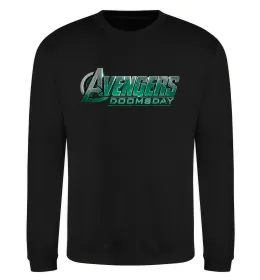 Світшот Doomsday logo Чорний фото