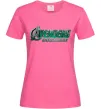 Женская футболка Doomsday logo Ярко-розовый фото