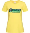 Женская футболка Doomsday logo Лимонный фото