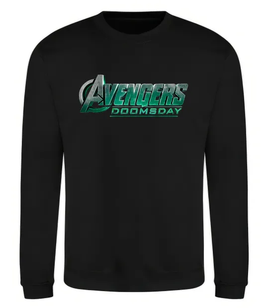 Свитшот Doomsday logo Черный фото