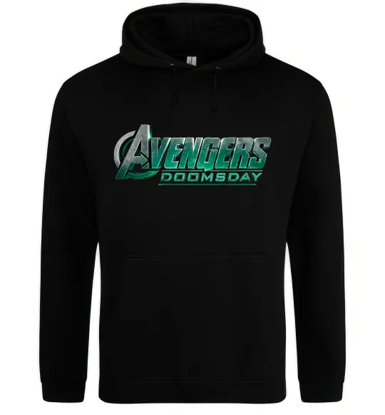 Жіноча толстовка (худі) Doomsday logo Чорний фото