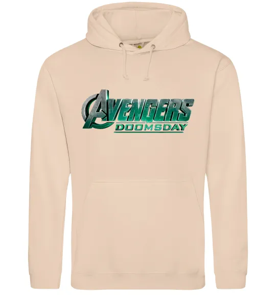 Жіноча толстовка (худі) Doomsday logo Пісочний фото