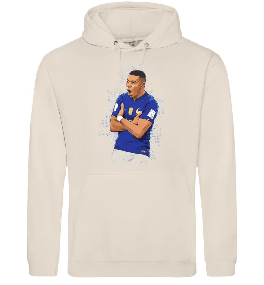 Мужская толстовка (худи) Mbappe art Таш фото