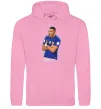 Женская толстовка (худи) Mbappe art Розовый фото
