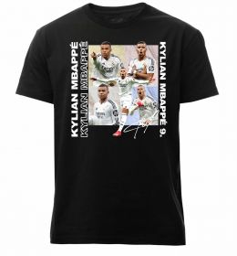 Чоловіча преміум футболка Мбаппе автограф