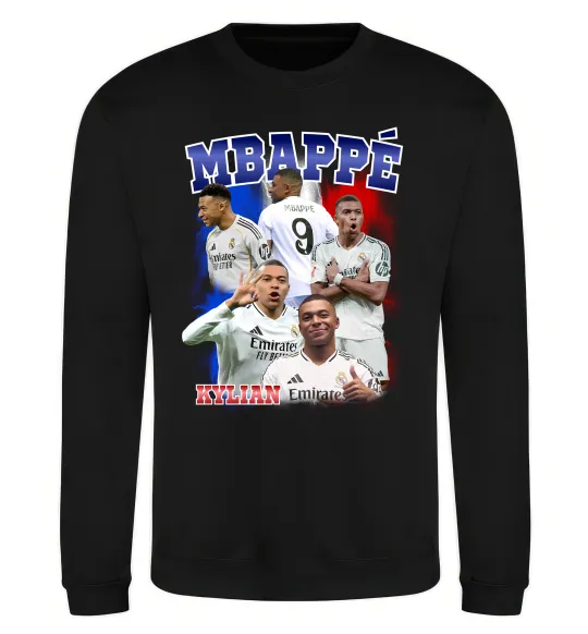 Світшот Kylian Mbappe Чорний фото