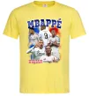 Мужская футболка Kylian Mbappe Лимонный фото
