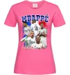 Жіноча футболка Kylian Mbappe Яскраво-рожевий Жіноча футболка Kylian Mbappe Яскраво-рожевий фото