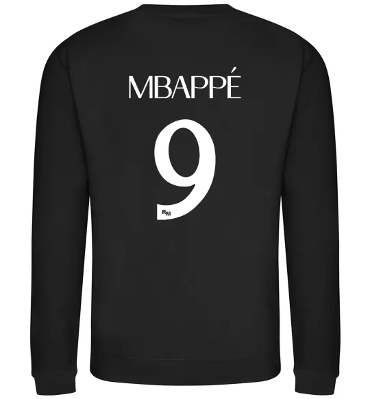 Свитшот Mbappe 9 Черный фото