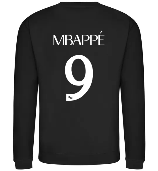 Свитшот Mbappe 9 Черный фото