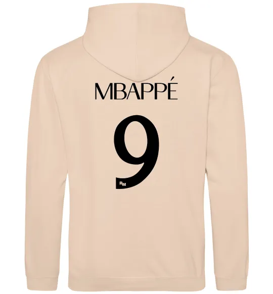 Жіноча толстовка (худі) Mbappe 9 Пісочний фото