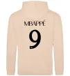 Жіноча толстовка (худі) Mbappe 9 Пісочний Жіноча толстовка (худі) Mbappe 9 Пісочний фото