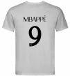 Мужская футболка Mbappe 9 Серый фото