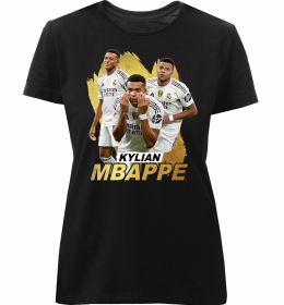 Жіноча преміум футболка Мбаппе Реал Мадрид