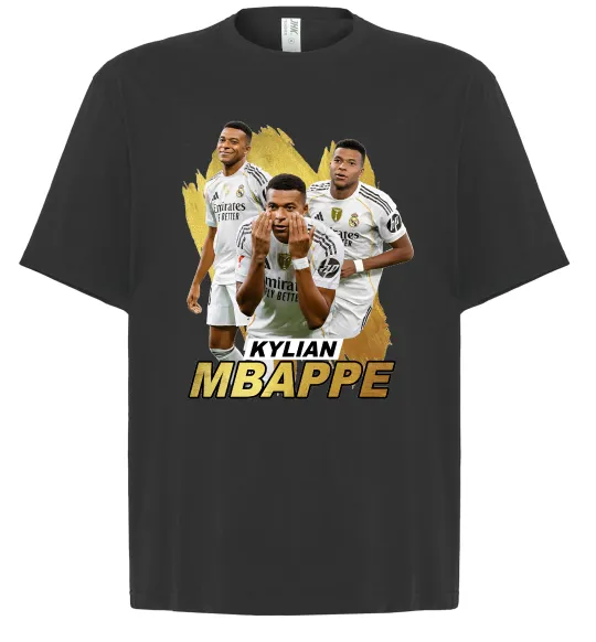 Футболка Оверсайз Мбаппе Реал Мадрид Чорний фото