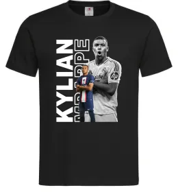 Мужская футболка Мбаппе PSG Черный фото