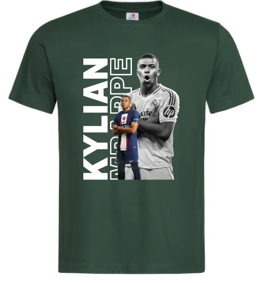 Мужская футболка Мбаппе PSG Темно-зеленый фото