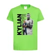 Дитяча футболка Мбаппе PSG Лаймовий фото