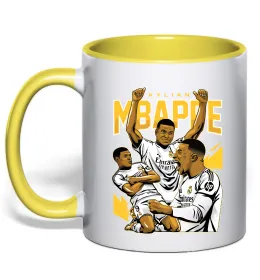 Чашка с цветной ручкой