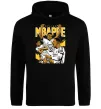 Женская толстовка (худи) Мбаппе Кіліан Черный фото