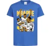 Детская футболка Мбаппе Кіліан Ярко-синий фото