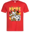 Чоловіча футболка Мбаппе Кіліан Червоний фото
