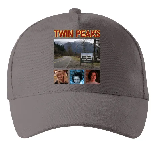 Кепка Welcome to Twin Peaks Сірий фото