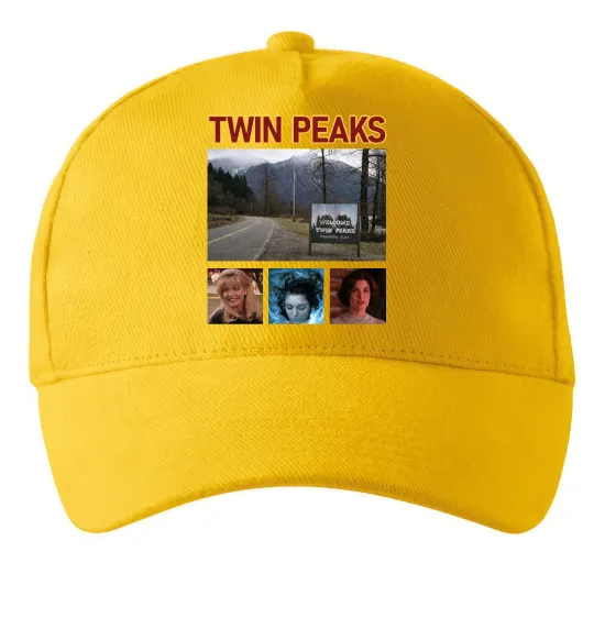 Кепка Welcome to Twin Peaks Солнечно желтый фото