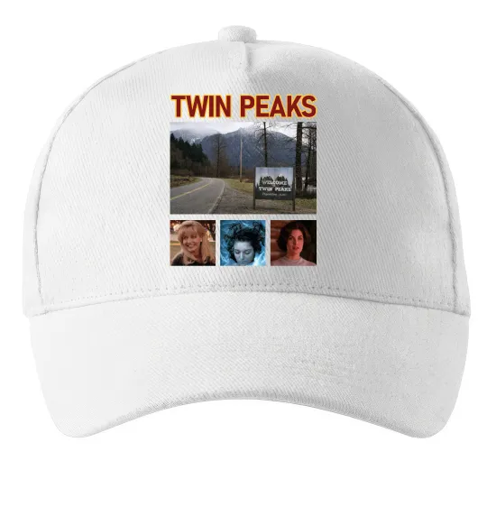 Кепка Welcome to Twin Peaks Белый фото